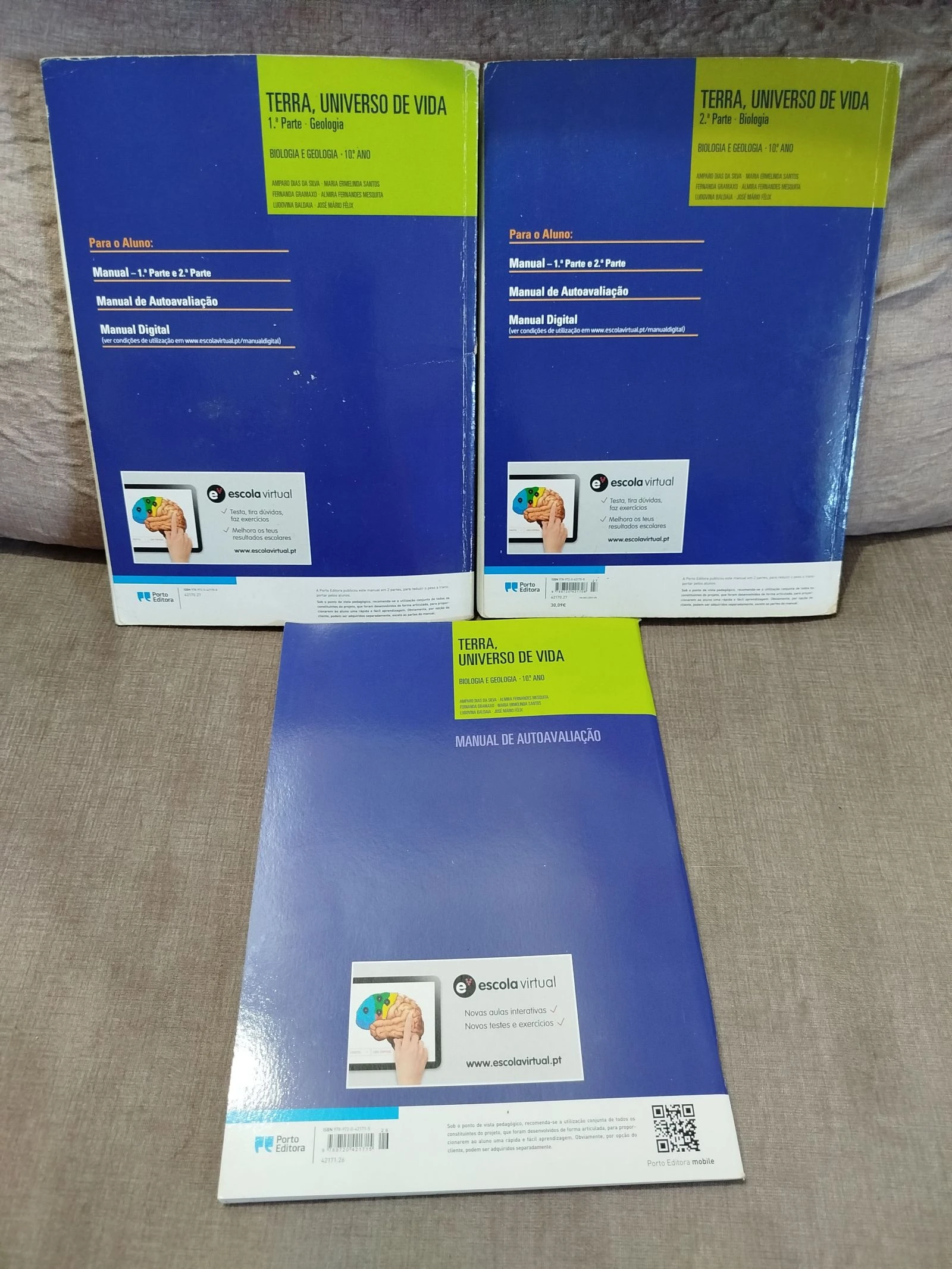 Complete Kit "Earth, Universe of Life" 10th Grade - Porto Editora – photo 3